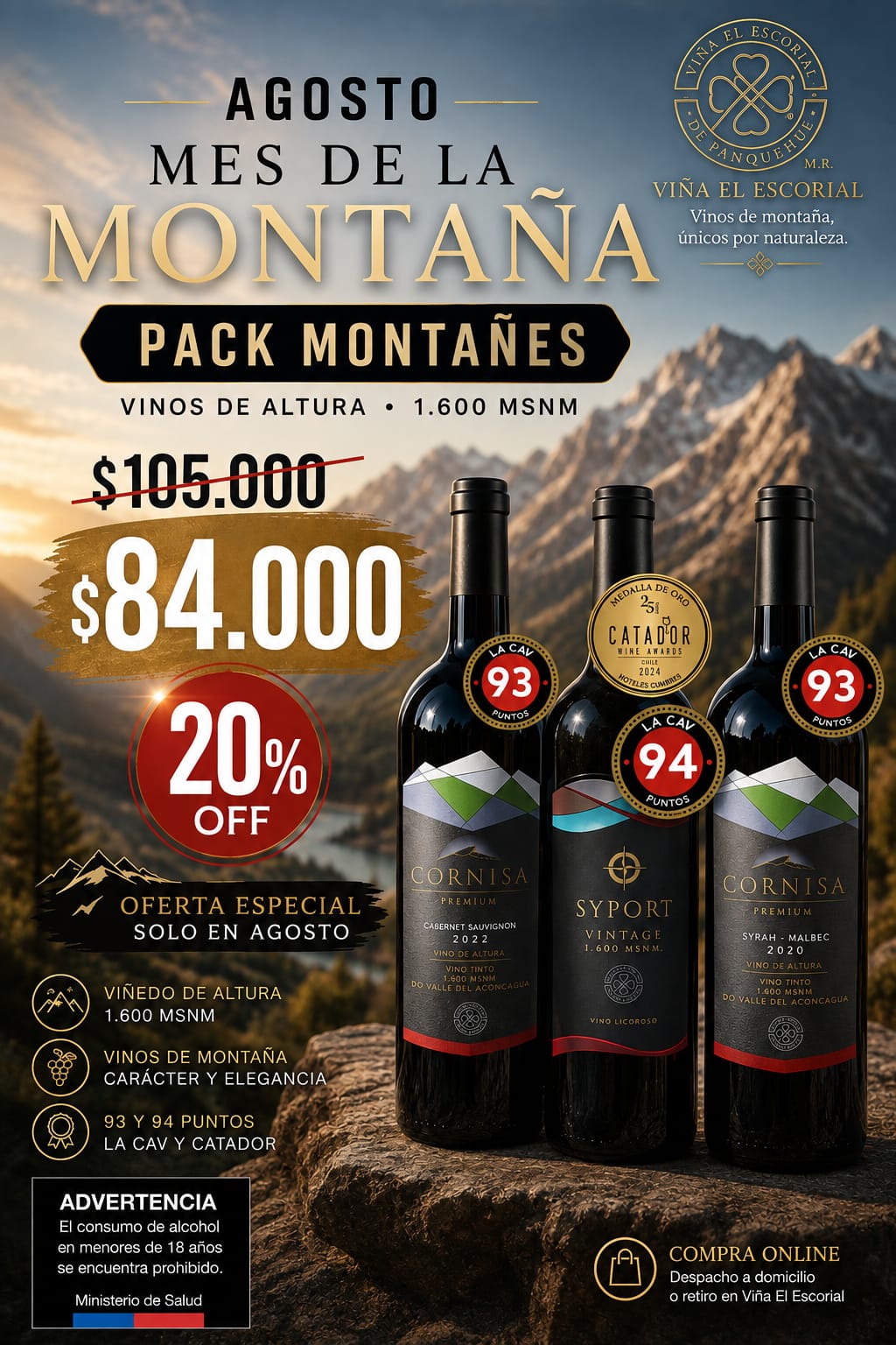 Pack Montañes Premium